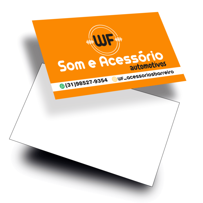 2.000UND - CARTÕES DE VISITA 4x0 COUCHÊ 250G VERNIZ UV TOTAL FRENTE - Imagem 1